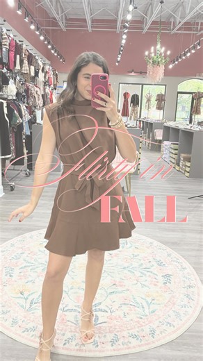 ✨ Fall just got a whole lot cuter — meet the dresses that bring charm, confidence, and a little bit of flirt to your autumn wardrobe. From day dates to nights out, these new arrivals are everything you need this season.  Shop now in-store & online before your size is gone! | JuJu's | Facebook