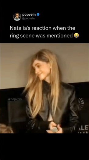 Natalia Dyer knew Charlie Heaton was cooked when the ring scene was mentioned 😭