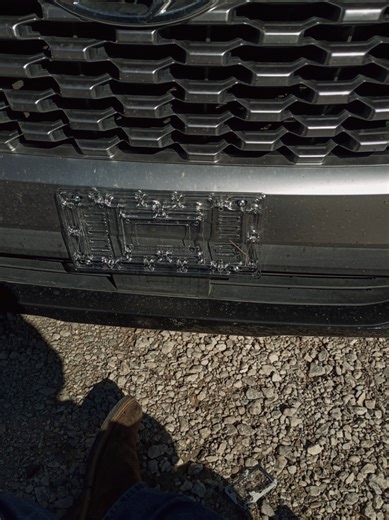 Today we are showing how to install a license plate bracket. #mechanic #vehicleessentials #shadetreemechanic