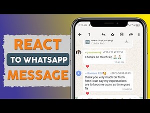 How to React to a WhatsApp Message: Mastering Quick Replies and Reactions