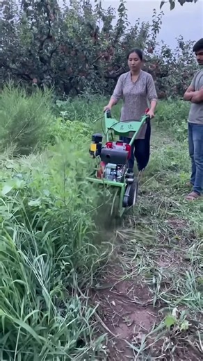 Amazing Walk-Behind Mini Farming Machine | Smart Multi-Purpose Agricultural Equipment #farming
