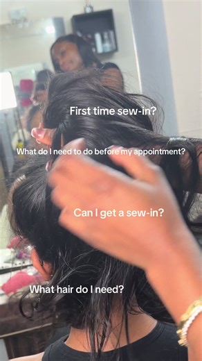 First time doing a sew-in? Get yourself a 1 part sew in. Why? A traditional sew-in requires a leave out of your natural hair. Getting something like a versatile sew-in will require a lot of your hair out, probably more than you’ll be able to manage. Mistreating/neglect your hair in a sew-in can lead to: breakage, heat damage, split ends, dryness and uneven hair growth. ( not cute). Preparation before your sew-in appointment? No.1 put them bundles in your bag so you don’t forget lol. You want to 
