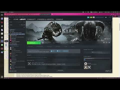 How to roll back Skyrim SE to version 1.6.353 for SKSE mods on both Windows and Linux