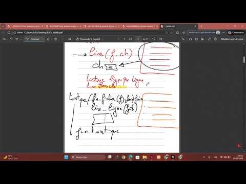 BAC INFO || Révision Fichier texte de zéro part 1