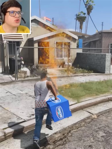 Explosive CJ Danone: GTA V Mods Gameplay