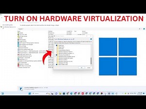 How To Turn ON Hardware Virtualization In Windows 11