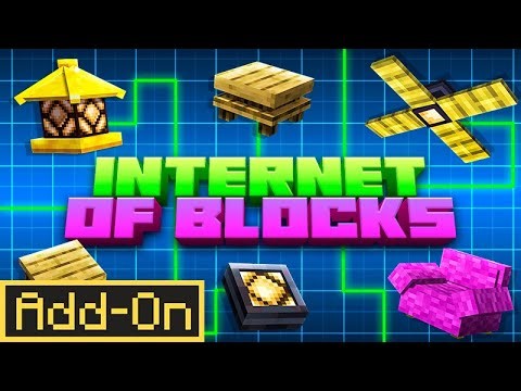 Internet of Blocks Add-On | Minecraft Marketplace | Showcase