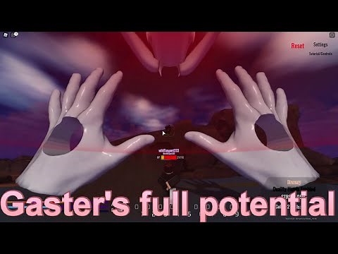 Gaster's getting an update! - Untitled Combat Demo (Roblox)