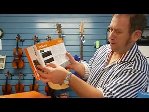 Tascam Trackpack 2x2 recording interface set