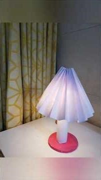 DIY bed side table lamp #diy #shorts #devyanintejaswini'sworld