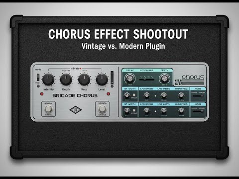 Chorus Plugin vs Analog Pedal | Modulation Effects Comparison for Music Production & Sound Design