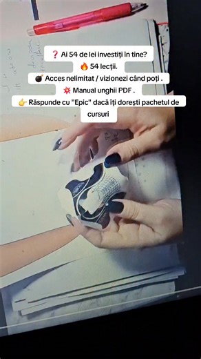 Simona-Gabriela Drula on Instagram: "18 diplome / 54 lecții / suporturi curs / manual pdf la doar 5️⃣4️⃣ lei. #epicnailsbygabrieladrula #nailtech #fyp #tiktokindia #viral_video"