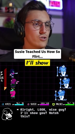 Susie Teaches Us How To Flirt... #undertale #deltarune