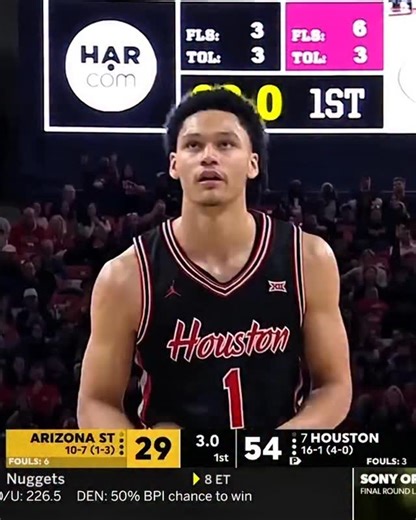Basketball Mixtapes on Instagram: "Isiah Harwell was a 5-star recruit and McDonald’s All-American in the 2025 class. At 6’6” 215, the 3 & D prospect was projected early as a lottery pick in the 2026 NBA Draft. After missing the entire summer due to injury, the freshman is starting to find his way on a talented Houston team. Harwell has shotmaking ability and positional two-way size. A young prospect whose greatest years are ahead of him. Name to watch over the next two months."