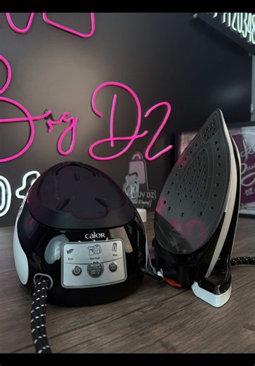 🔥 Calor Express Vision – أقوى محطة بخار في فئتها! كيّ سريع ودقيق بفضل ضغط 8 بار 🧼 وبخار مستمر 130g/min دفعة 600g/min للقماش الصعب. 💡 ضوء LED Vision يعاونك تشوفي كل التفاصيل والثنيات بسهولة. 💰 السعر: 64.000 DA 📦 التوصيل متوفر فـ جميع الولايات 🚚✨