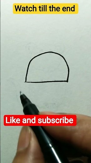 🍔 Easy Burger Drawing Tutorial | Cute Fast Food Drawing for Beginners #shorts #mountains