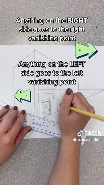 My absolute favorite thing to teach is perspective. Always has been and always will! I taught perspective drawing in high school junior high middle school and now in elementary! #perspective #drawing #cities #artclasses
