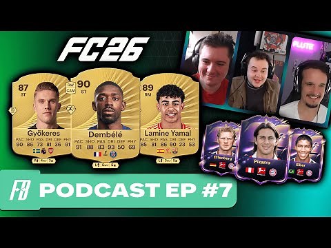 OFFICIAL FC 26 PLAYER STATS, Top 100 Reveal, NEW Hero Vote & More! | FUTBIN Podcast 7