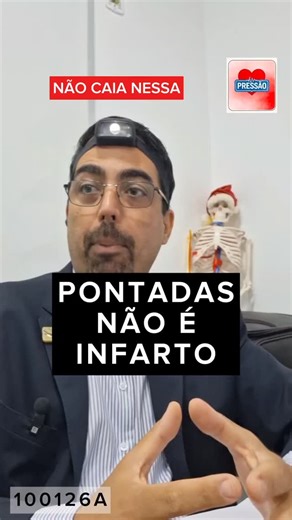 Medico Tiago Rocha | Hipertensao on Instagram: "Pontadas não é infarto. DOR NO PEITO, INFARTO, ATAQUE CARDÍACO, PARADA CARDÍACA, DOR DO INFARTO, ANGINA, DOR NO CORAÇÃO, SINTOMAS NO CORAÇÃO, PRESSÃO ALTA, LEIA LEGENDA e o VÍDEO COMPLETO no LINK F!M DA LEGENDA ❓DÚVIDA,C0NSULTA 0NL!NE Chame no L!NK-BIO ❤️ Coração DÓI SIM ,geralmente é igual/muito parecido nos INFARTOS Conhecer essas características permite identificar quando os sintomas são ou não do Abaixo 4 sinais que vem antes do infarto 1Dor no