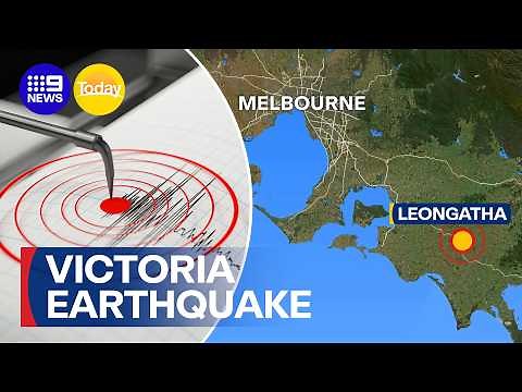 Magnitude 4.8 quake in Victoria’s south-east | 9 News Australia