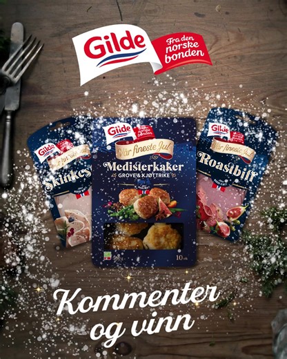 🎁 150 VINNERE! Hva er din norske julefavoritt fra Gilde? Kommenter og bli med i trekningen av Gilde Julemat levert på døren 🎅❤️ | Gilde