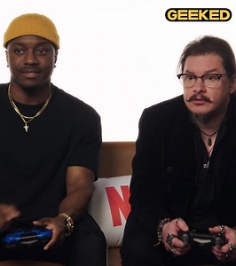 Watch Tru Valentino & Frank Todaro go crazy while playing Cuphead 🤣 | Netflix Geeked