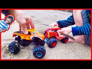 Monster Trucks Learn To Fly!