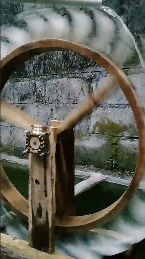Waterwheel Generator (experiment)