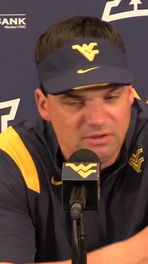 1.4K views · 16 reactions | Neal Brown On Losing QB Garrett Greene Early In The Backyard Brawl #wvufootball #mountaineers #collegefootball | BlueGoldNews.com | Facebook