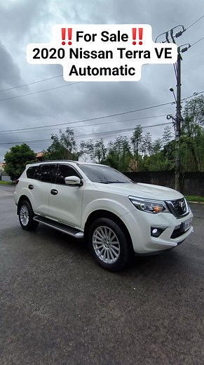 54K views · 41 reactions | ‼️For Sale‼️ 2020 Nissan Terra VE Variant Automatic Trans Push Start button Casa record 50K Odo 1,050,000 negotiable | Aldrin Galang | Facebook