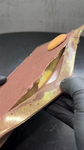 Golden Soft Cake Dubai Chocolate Recipe