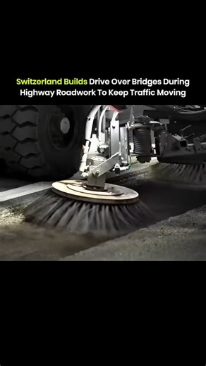 VibePulse Global on Instagram: "🚧 Switzerland’s Smart Highway Repair Solution 🇨🇭 Switzerland is redefining road maintenance with a temporary drive-over bridge system that keeps traffic moving while repairs happen below. 🚗 Traffic flows above the work zone 👷 Crews work safely below with full equipment access 🛣️ No lane closures, no major congestion ⏱️ Stable travel times throughout the project ⛽ Lower fuel waste by avoiding long idling ⚙️ Faster project completion with uninterrupted workflo