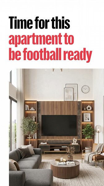 Turn your living room into a Football HQ using Photo to Video only on YouTube Shorts.