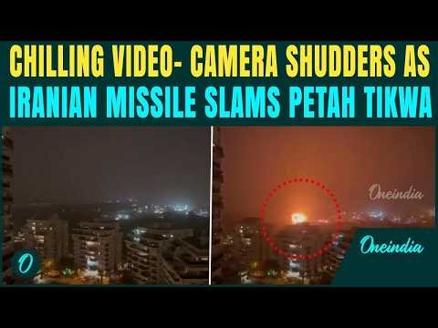 Iran ATTACKS 240,000 Israelis BREAKING- Iran’s Missile EMERGES, BOMBS Israel- Unseen CCTV VIDEO
