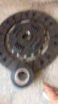 Simple clutch alignment made very easy with homemade tool