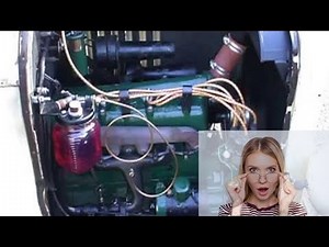 Brand new 1925 Ford Model T Engine idling