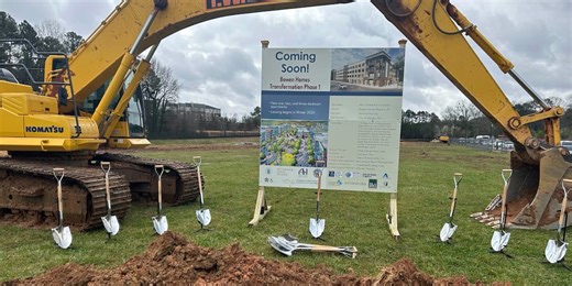 Crews break ground to redevelop former Bowen Homes neighborhood in Atlanta