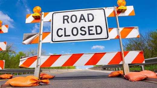 Traffic Alert: Road closures in metro Atlanta due to heavy rain, thunderstorms