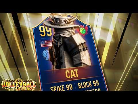 PLAYERCARDS ARE INSANE IN VOLLEYBALL LEGENDS