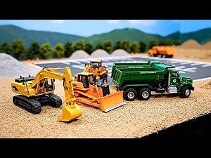RC Mega Project: Giant Excavator & Crane ACTION! RC DIGGER