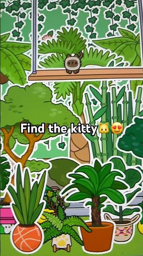 Find the kitty!🐱😍 Toca Boca 🌎 #tocaboca #find #challenge #cute