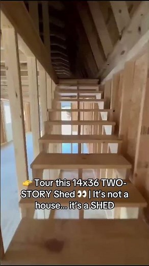 Tour Our 14x36 Two-Story Shed | Custom Built On-Site in Florida
