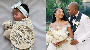 Tyler Lockett's wife Lauren gives birth to their first baby 25 days after veteran WR signs with Titans