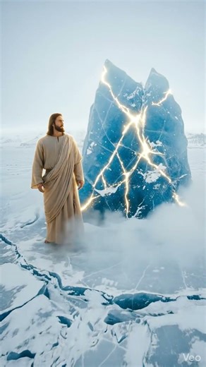 Mystical Ice Encounter 🧊🙏 #bible #jesus #shorts #viralshorts #fyp #faith