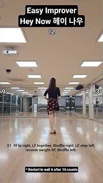 Hey Now 헤이 나우 / Easy Improver Linedance COUNT