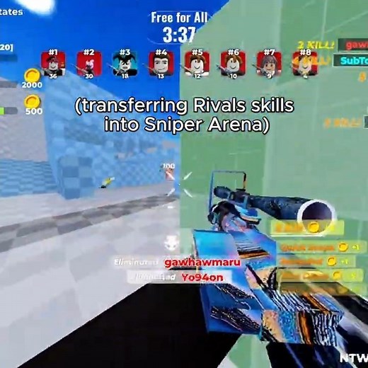 POV : Your A Sniper Main & Good With Knife In Rivals | #rivals #rivalsgameplay #edit #roblox