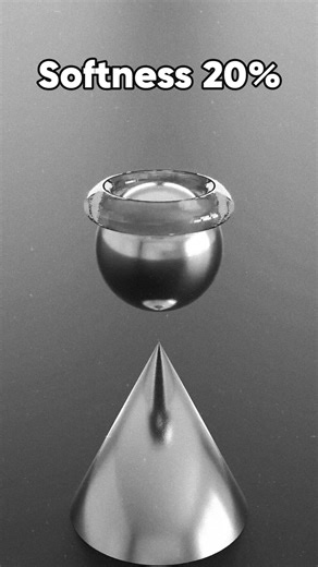 50K views · 366 reactions | 0% vs 1000% Softness 3D Simulation  #clothsimulation #blender #3d #minecraft | Blender Tips | Facebook