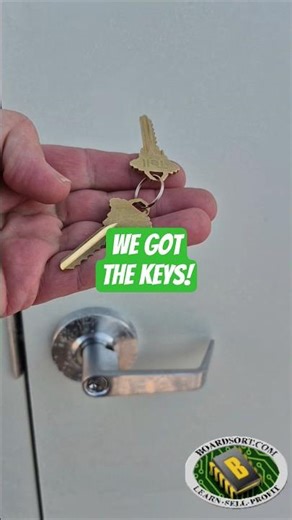 We got the keys to Boardsort.com's new E-Waste processing facility!