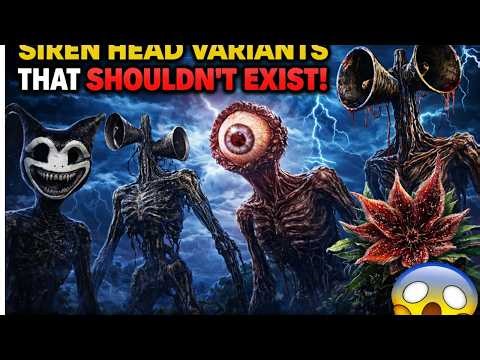 WRONG HEADS: BENDY 2, DOG SIREN HEAD, EYE MONSTER, MEGAHORN, FLOWER CREATURE