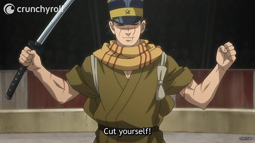 Sugimoto the Immortal's Harakiri! 🔥 (via Golden Kamuy) | Crunchyroll